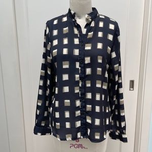 Goodnight Macaroon Long Sleeved Blouse | size L